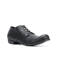 Chaussures derby en cuir noires A Diciannoveventitre