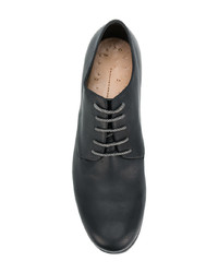 Chaussures derby en cuir noires A Diciannoveventitre