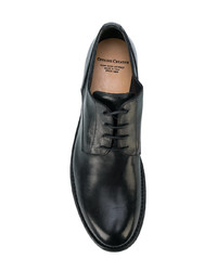 Chaussures derby en cuir noires Officine Creative