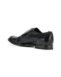 Chaussures derby en cuir noires Officine Creative