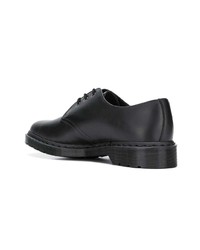 Chaussures derby en cuir noires Dr. Martens