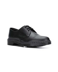 Chaussures derby en cuir noires Dr. Martens