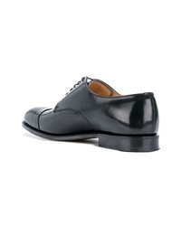 Chaussures derby en cuir noires Church's