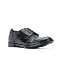 Chaussures derby en cuir noires Officine Creative