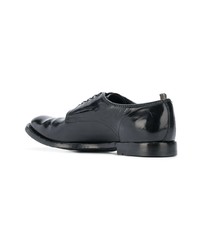 Chaussures derby en cuir noires Officine Creative