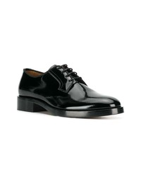 Chaussures derby en cuir noires Givenchy