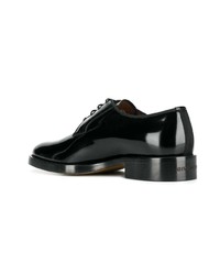 Chaussures derby en cuir noires Givenchy