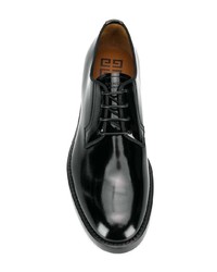 Chaussures derby en cuir noires Givenchy