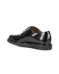 Chaussures derby en cuir noires Common Projects