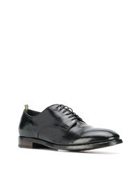 Chaussures derby en cuir noires Officine Creative