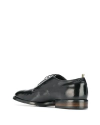 Chaussures derby en cuir noires Officine Creative