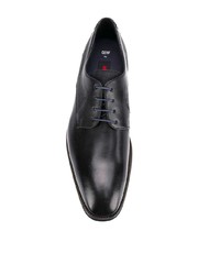 Chaussures derby en cuir noires Lloyd