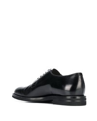 Chaussures derby en cuir noires Brunello Cucinelli