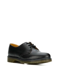 Chaussures derby en cuir noires Dr. Martens