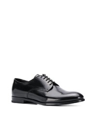 Chaussures derby en cuir noires Doucal's