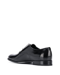 Chaussures derby en cuir noires Doucal's