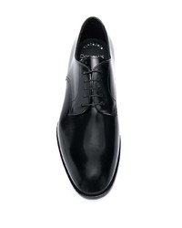 Chaussures derby en cuir noires Doucal's