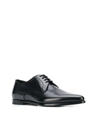 Chaussures derby en cuir noires Dolce & Gabbana