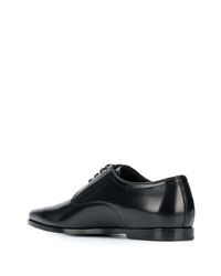 Chaussures derby en cuir noires Dolce & Gabbana