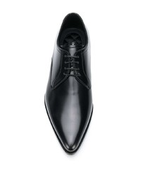 Chaussures derby en cuir noires Dolce & Gabbana