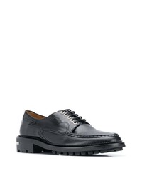 Chaussures derby en cuir noires Toga Virilis