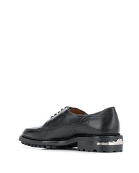 Chaussures derby en cuir noires Toga Virilis