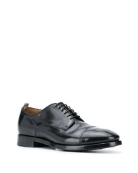 Chaussures derby en cuir noires Officine Creative