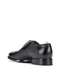 Chaussures derby en cuir noires Officine Creative