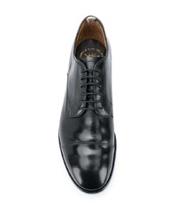 Chaussures derby en cuir noires Officine Creative