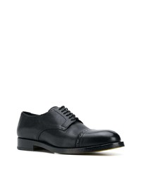 Chaussures derby en cuir noires Doucal's