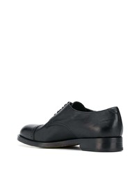 Chaussures derby en cuir noires Doucal's