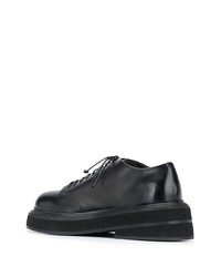 Chaussures derby en cuir noires Marsèll