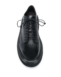 Chaussures derby en cuir noires Marsèll