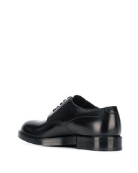 Chaussures derby en cuir noires Dolce & Gabbana