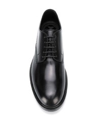 Chaussures derby en cuir noires Dolce & Gabbana