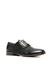 Chaussures derby en cuir noires Moma