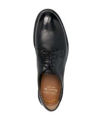 Chaussures derby en cuir noires Doucal's