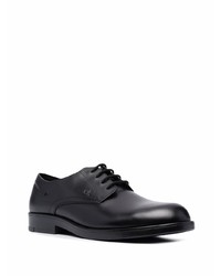 Chaussures derby en cuir noires Calvin Klein