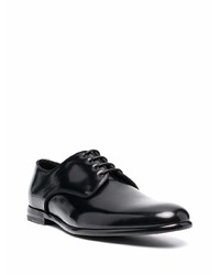 Chaussures derby en cuir noires Dolce & Gabbana