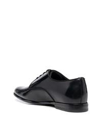 Chaussures derby en cuir noires Dolce & Gabbana