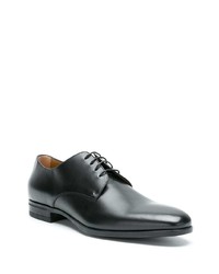 Chaussures derby en cuir noires BOSS