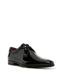 Chaussures derby en cuir noires Magnanni