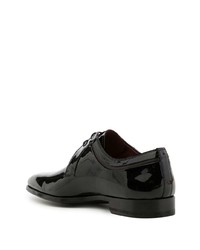 Chaussures derby en cuir noires Magnanni