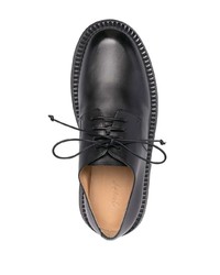 Chaussures derby en cuir noires Marsèll