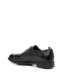 Chaussures derby en cuir noires Officine Creative