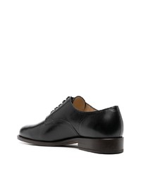 Chaussures derby en cuir noires Lemaire