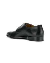 Chaussures derby en cuir noires BOSS HUGO BOSS