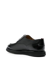 Chaussures derby en cuir noires Bally