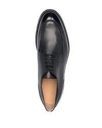 Chaussures derby en cuir noires Bally