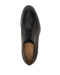 Chaussures derby en cuir noires Bally